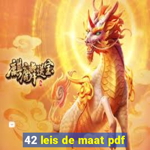 42 leis de maat pdf